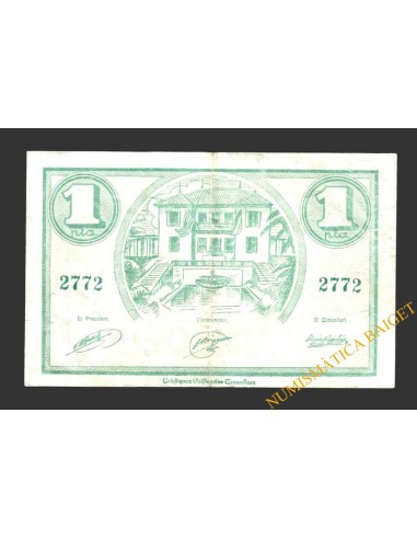 CARDEDEU, (Barcelona), 1 pesseta, 1 de juny del 1937