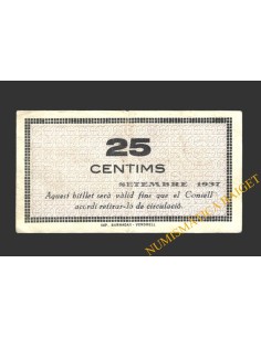 DOMENYS DEL PENEDES (Tarragona), 25 centims, setembre del 1937  2
