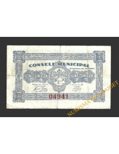 ESPLUGA DE FRANCOLI (Tarragona), 25 centims, 14 de maig del 1937 