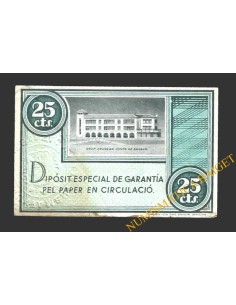 FONTS DE SACALM (Girona), 25 centims, 12 de maig del 1937 2