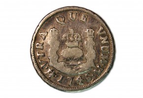 FELIPE V 1746 1 Real 1745 Mexico M