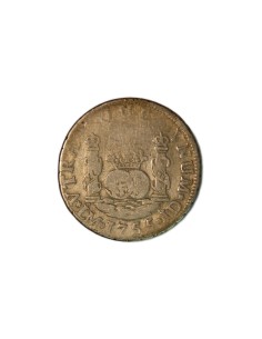 FERNANDO VI 1755, 2 Reales Lima-J.D.