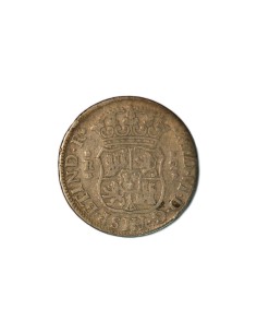 FERNANDO VI 1755, 2 Reales Lima-J.D. 2