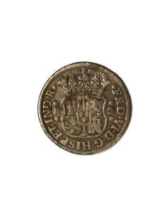 FERNANDO VI 1757, 2 Reales Mexico-M 2