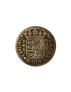 FERNANDO VI 1759, 2 Reales Sevilla J.V.