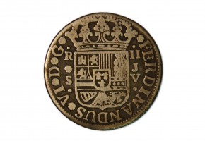 FERNANDO VI 1759, 2 Reales Sevilla J.V.