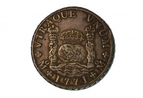 CARLOS III  1771. 8 Reales México-F.M. (Columnario)